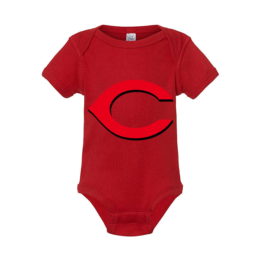 Cincinnati Reds Baby Romper Onesie - Red