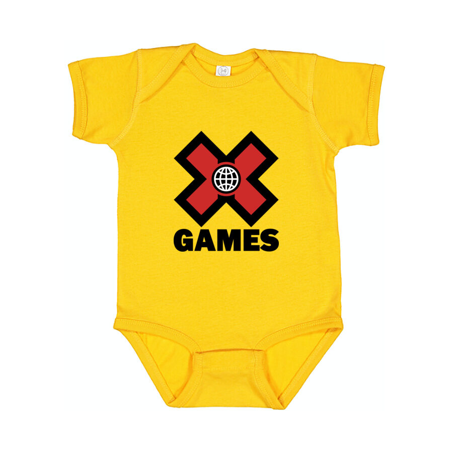 X Games Baby Romper Onesie - Yellow