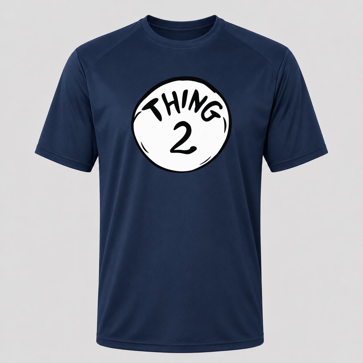 Men's Dr. Seuss Thing 2 Performance T-Shirt - Navy