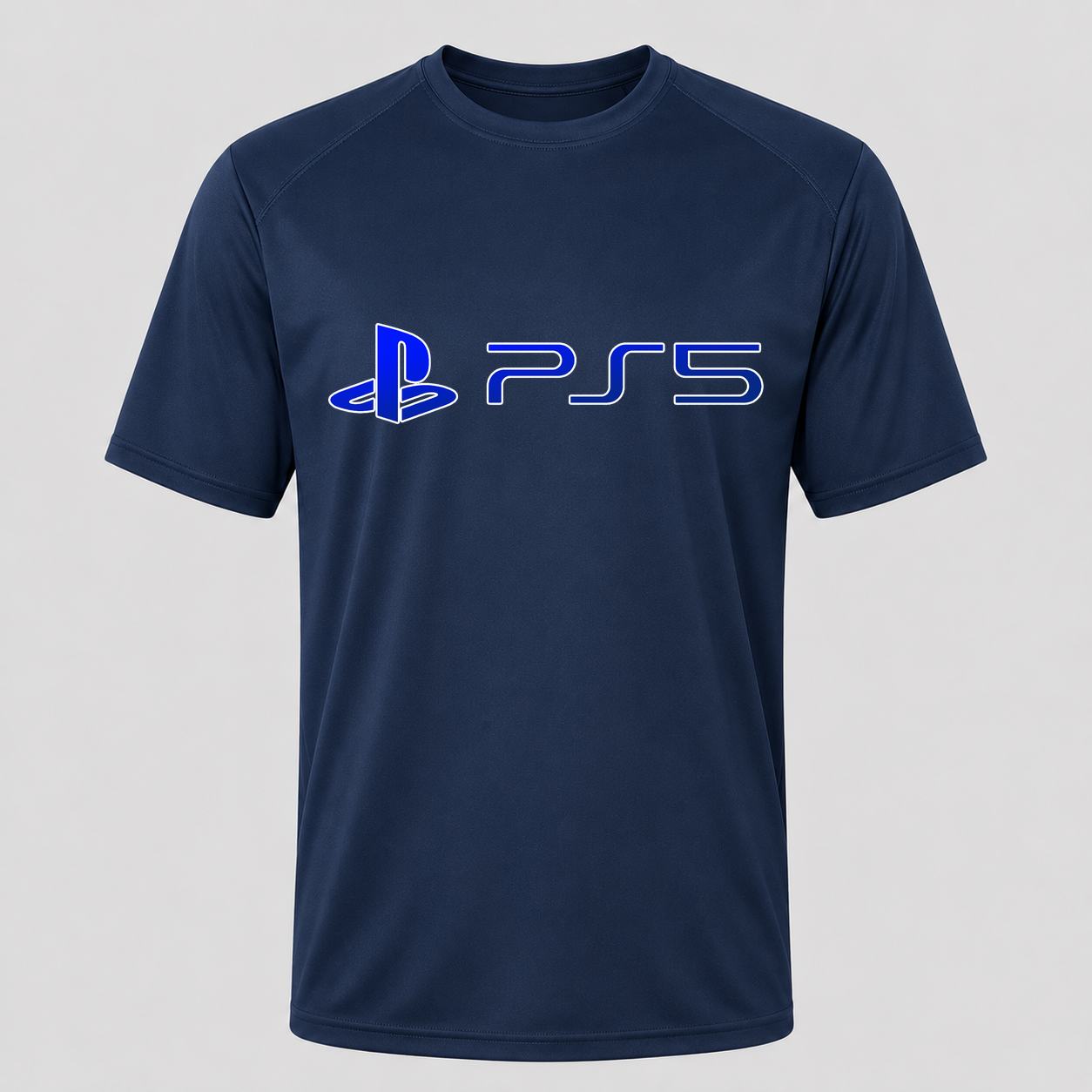 Men's PS5 Blue Performance T-Shirt - Navy