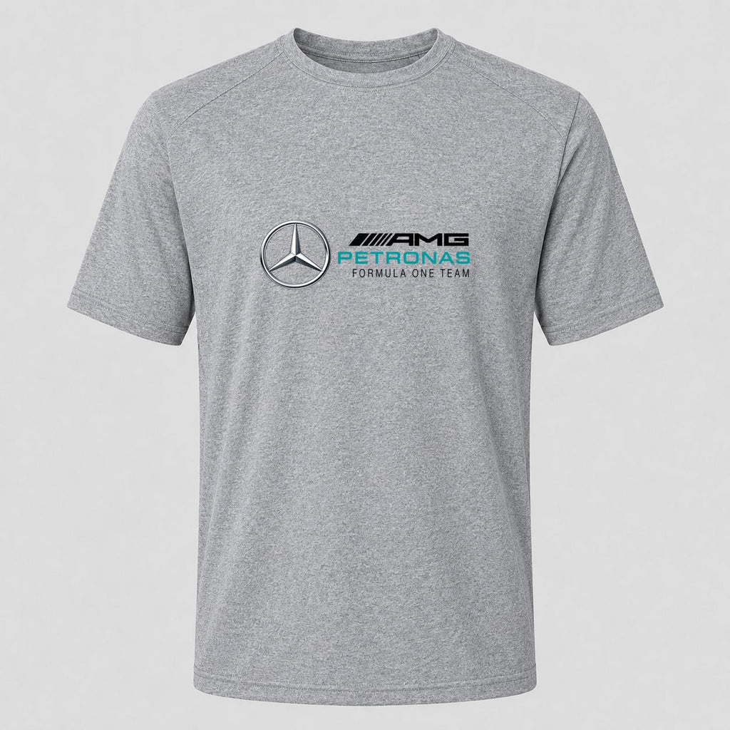 Men's Mercedes AMG Petronas Formula One Team Performance T-Shirt - Gray