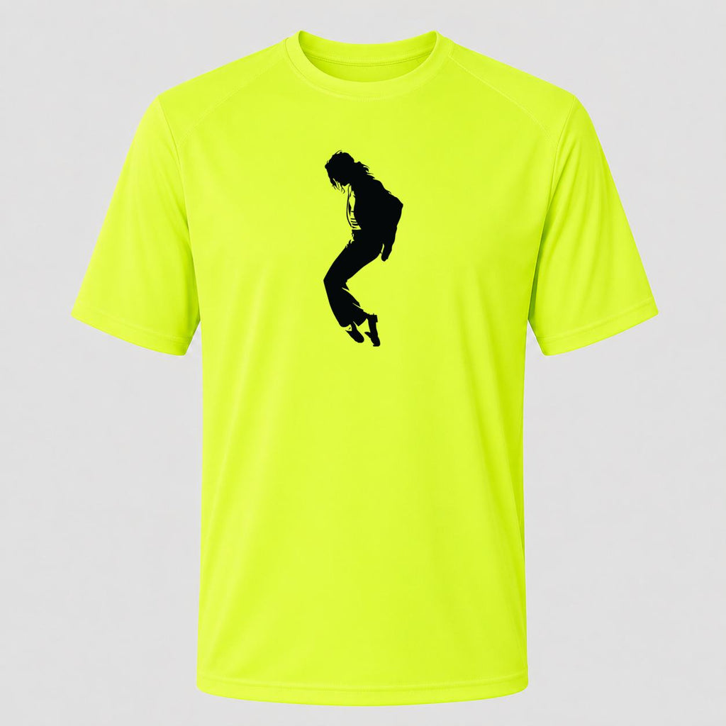 Men's Michael Jackson Performance T-Shirt - Safety Green