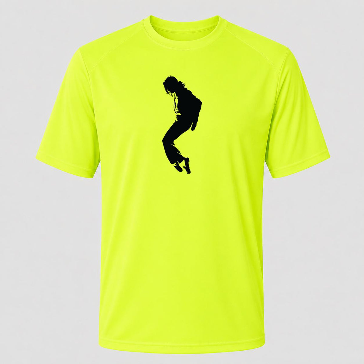Men's Michael Jackson Performance T-Shirt - Safety Green