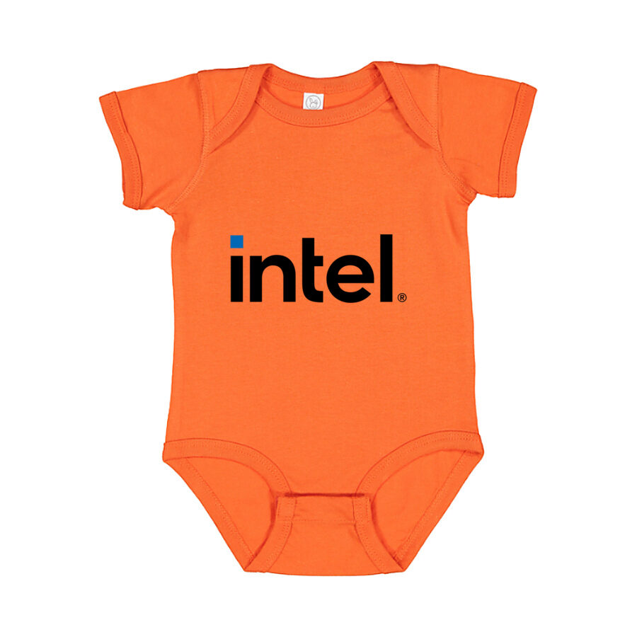 Intel Baby Romper Onesie - Orange