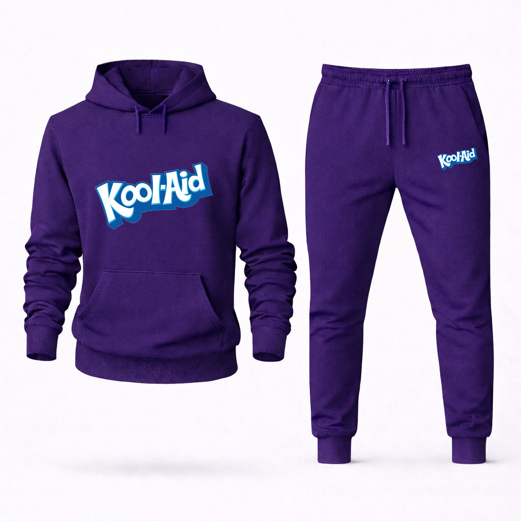 Kool-Aid Hoodie and Joggers Set - Purple