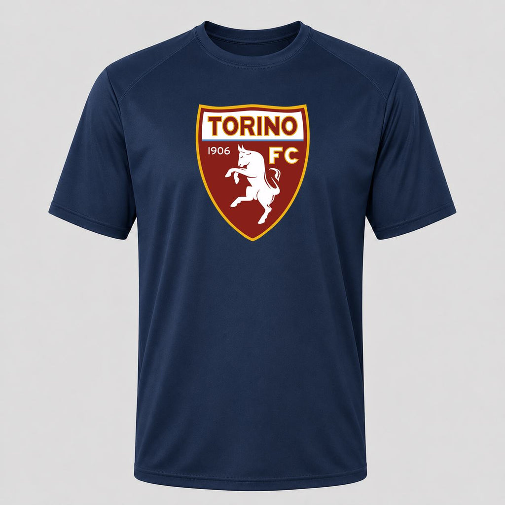 Men's Torino Soccer Performance T-Shirt - Navy