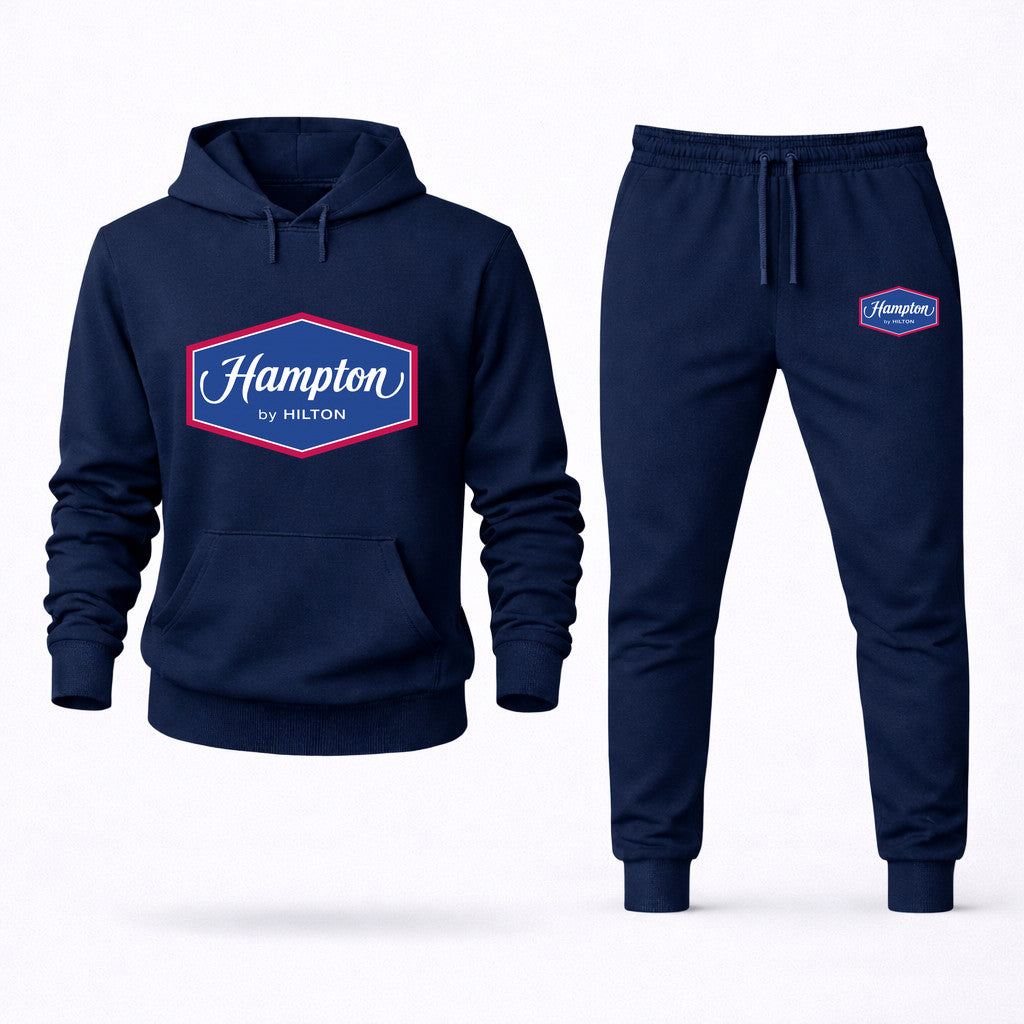 Hampton Hoodie and Joggers Set - Navy