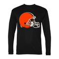 Men's Cleveland Browns Polyester Long Sleeve T-Shirt - Black