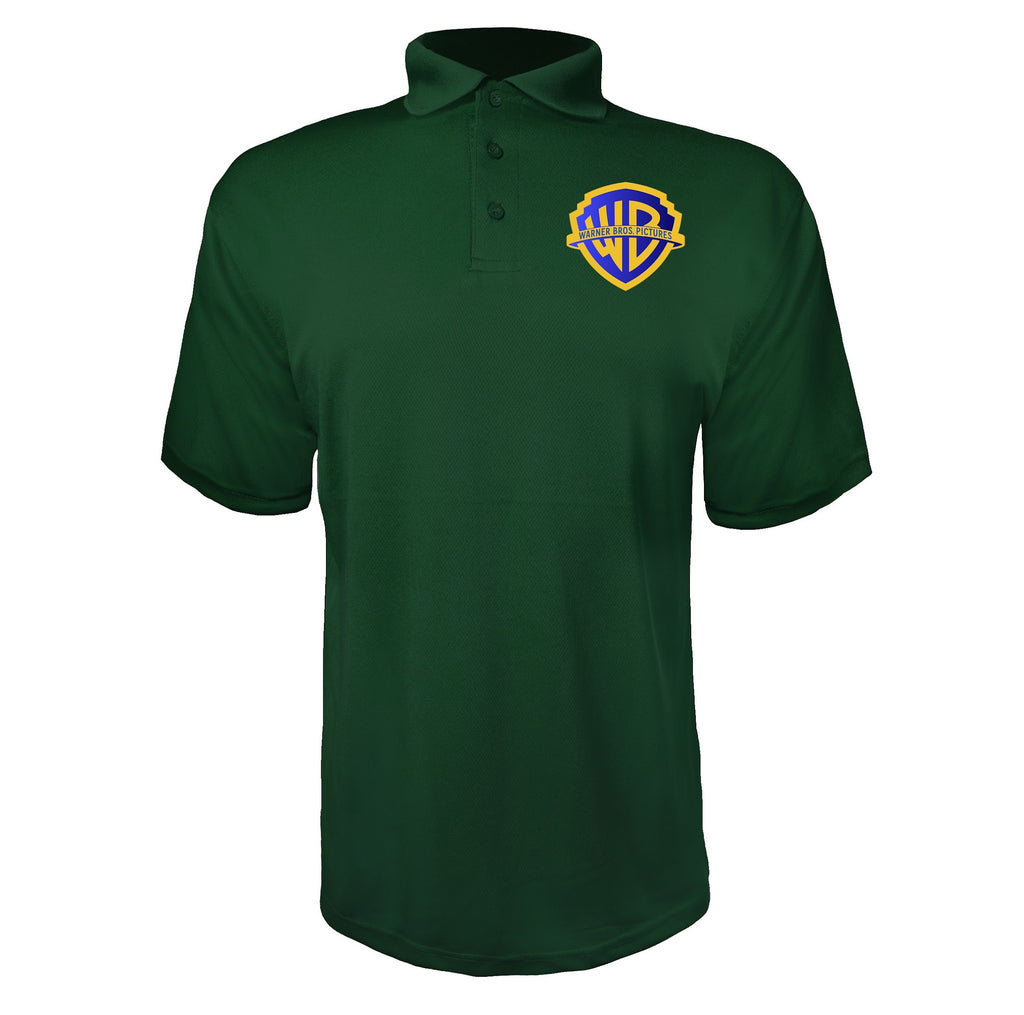 Warner Bros men's polyester polo in Green
