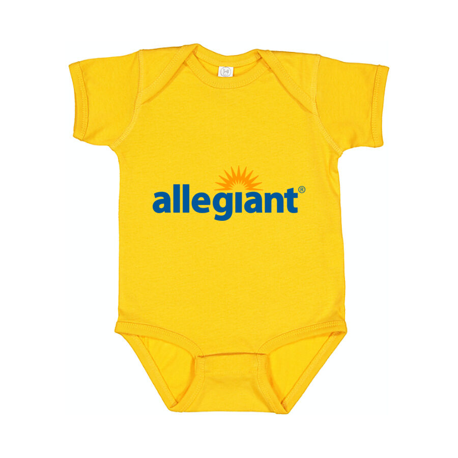Allegiant Air Baby Romper Onesie - Yellow