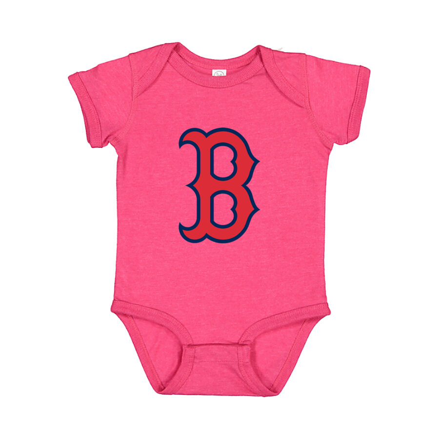 Boston Red Sox Baby Romper Onesie - Pink