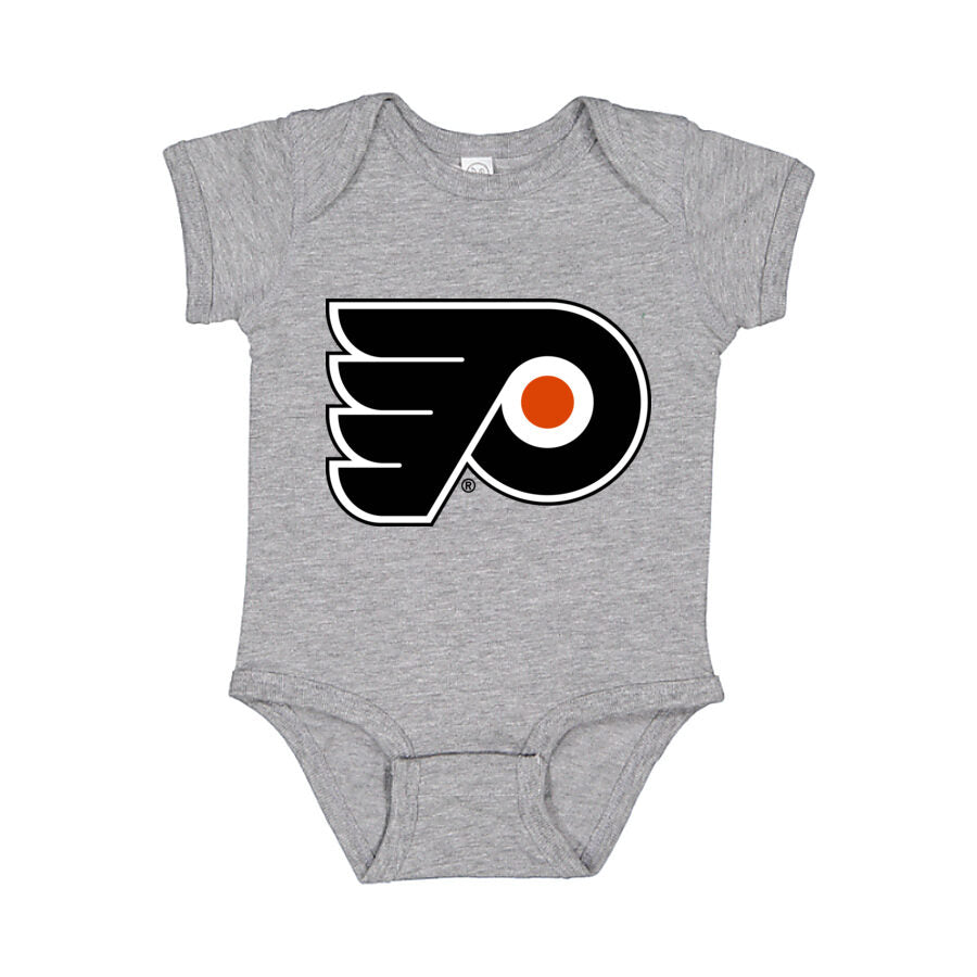 Philadelphia Flyers Baby Romper Onesie - Gray