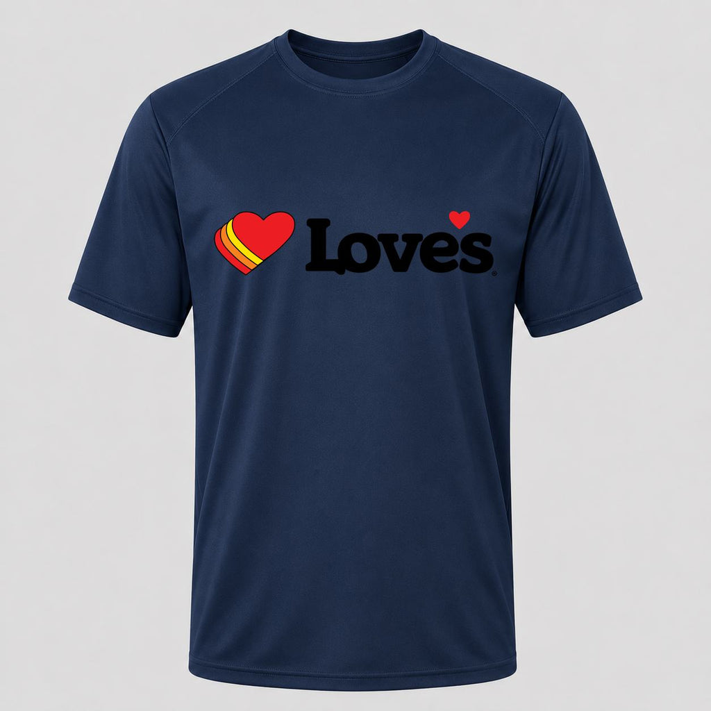 Men's Love's Travel Stops Performance T-Shirt - Navy