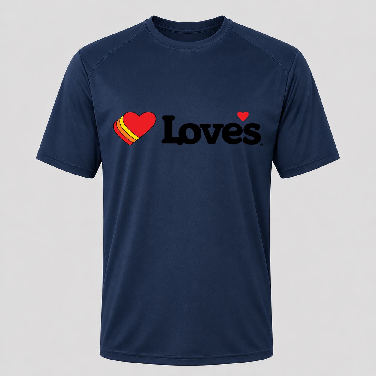 Men's Love's Travel Stops Performance T-Shirt - Navy