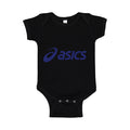 ASICS Baby Romper Onesie - Black