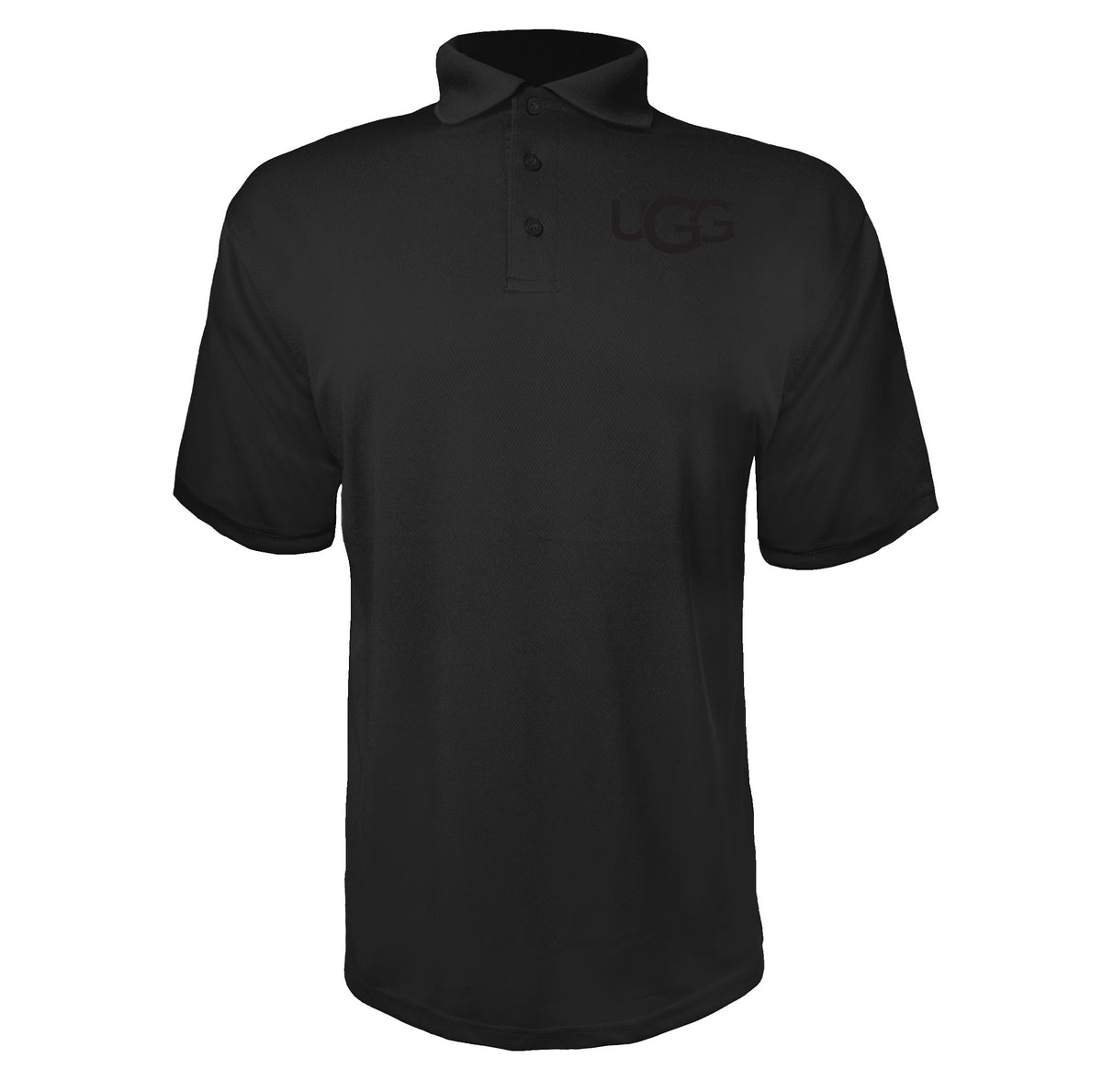 UGG men's polyester polo in Black