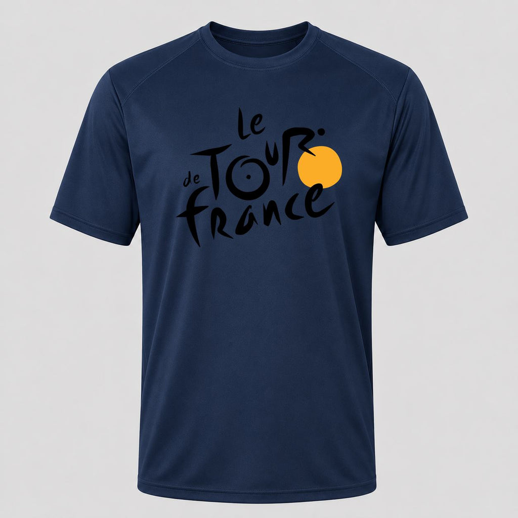Men's Tour de France Performance T-Shirt - Navy
