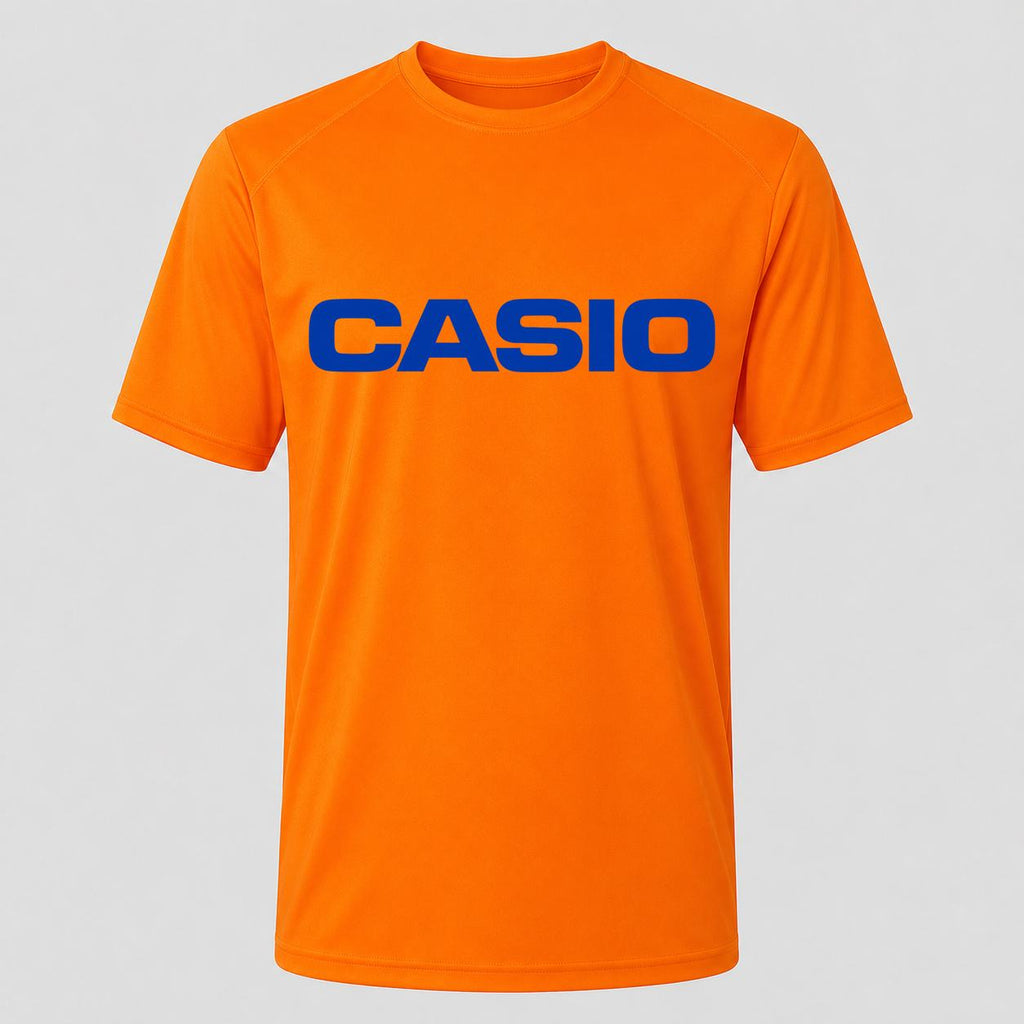 Men's Casio Performance T-Shirt - Orange