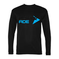 Men's Powerade Polyester Long Sleeve T-Shirt - Black