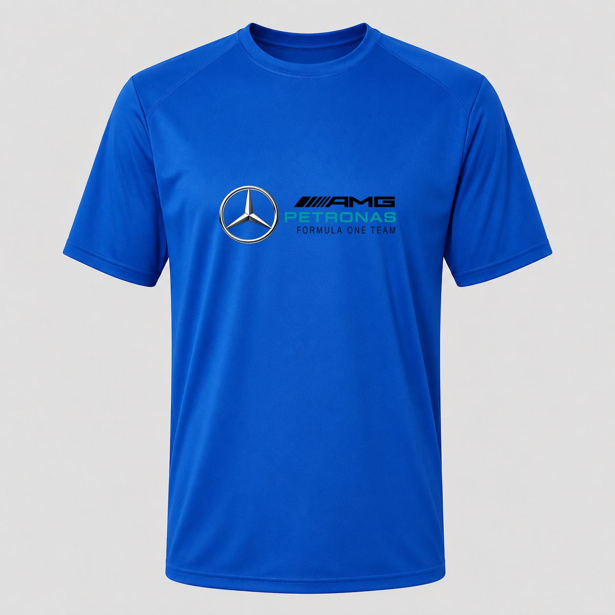 Men's Mercedes AMG Petronas Formula One Team Performance T-Shirt - Royal Blue
