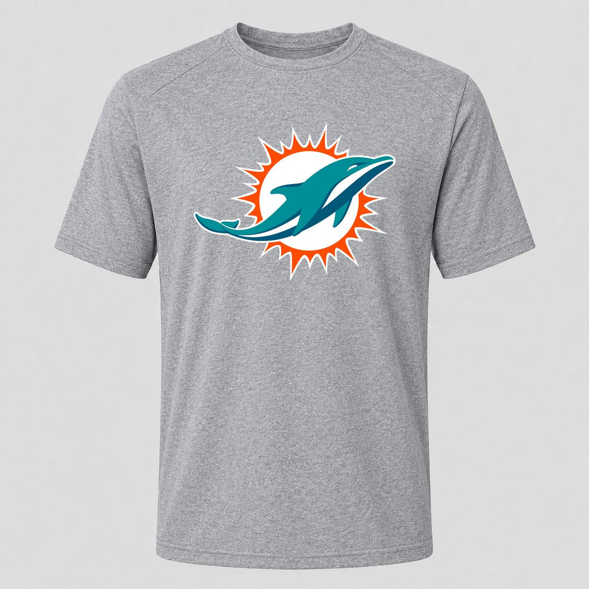 Men's Miami Dolphins Performance T-Shirt - Gray