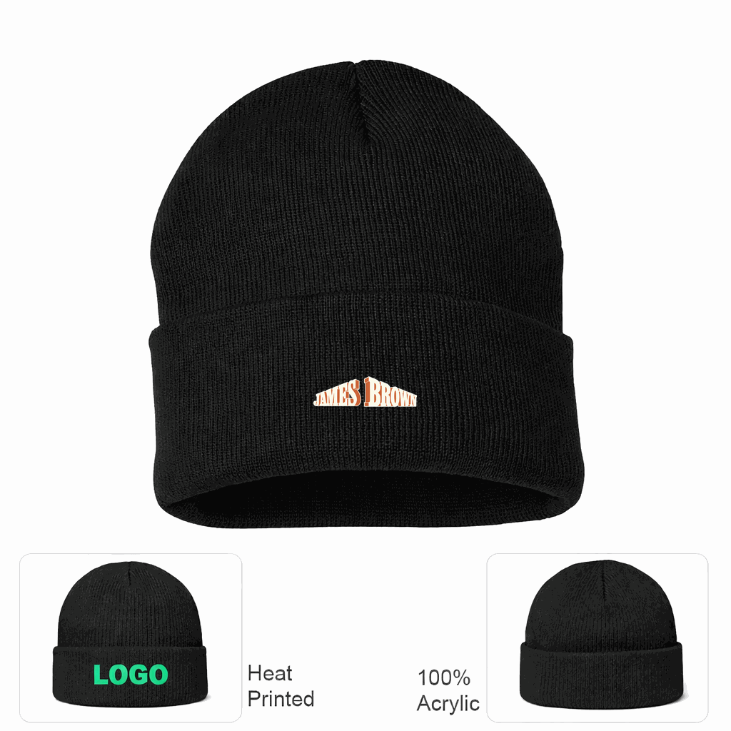 James Brown Beanie Hat - Black