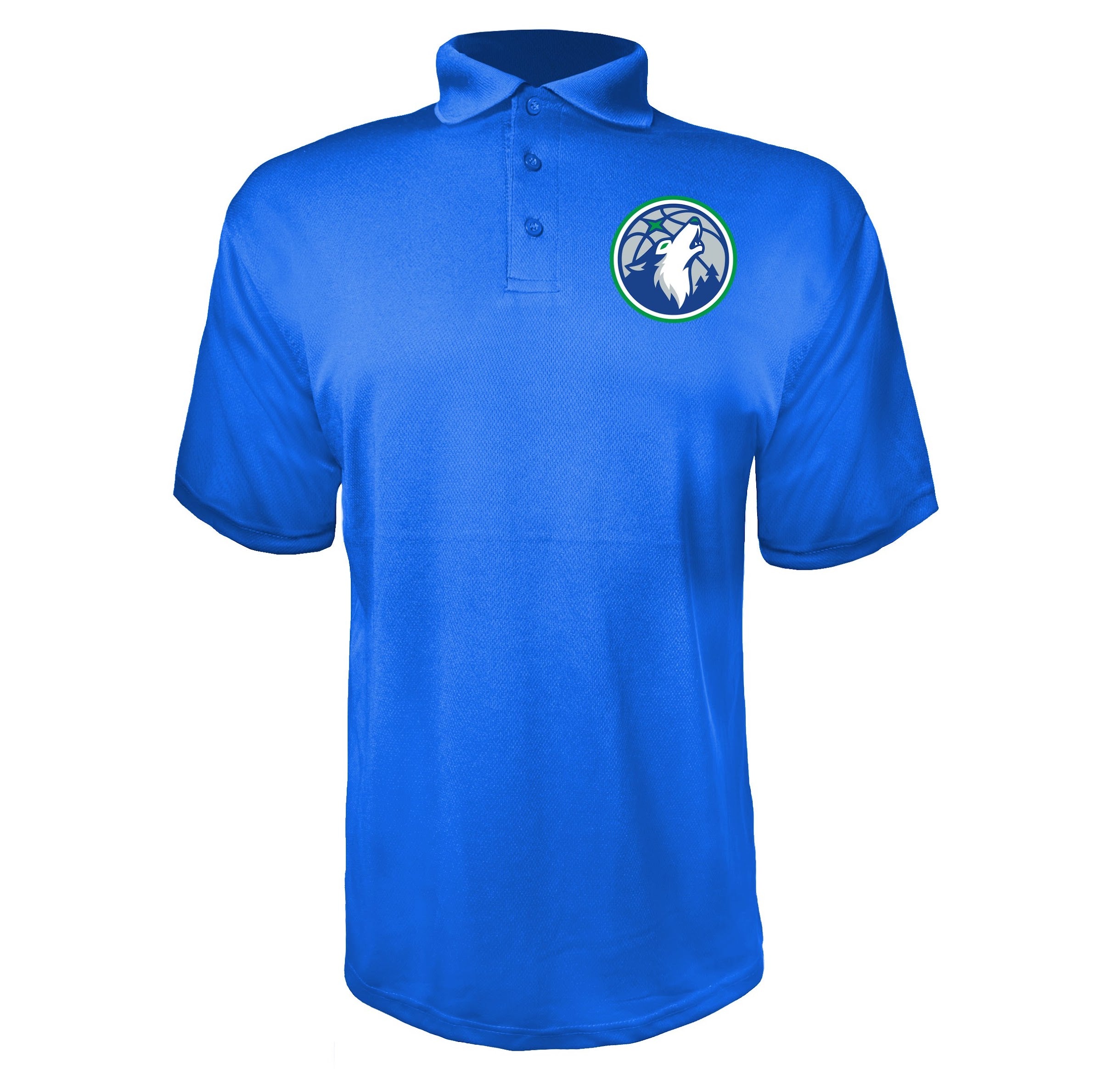 Minnesota Timberwolves Blue polyester polo