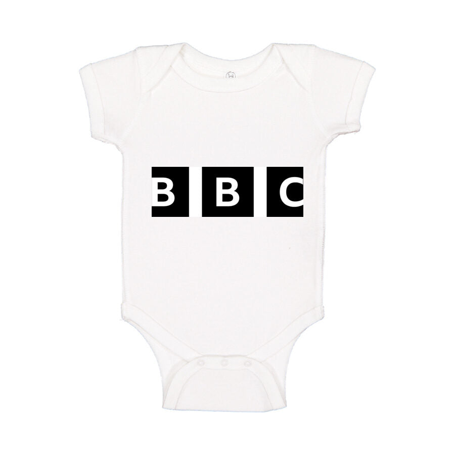 BBC Baby Romper Onesie - White