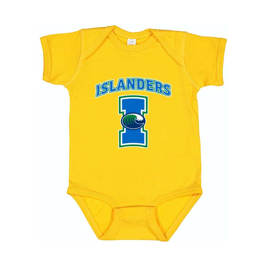 Texas A&M Corpus Christi Islanders Baby Romper Onesie - Yellow