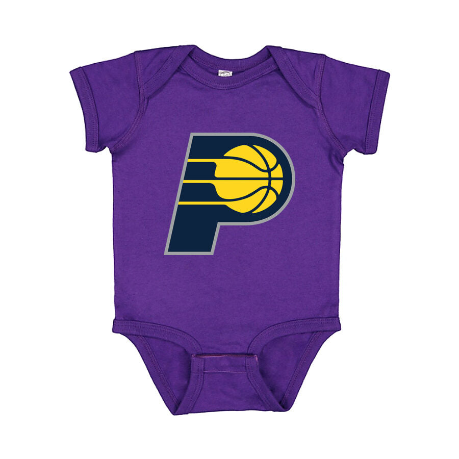 Indiana Pacers Baby Romper Onesie - Purple