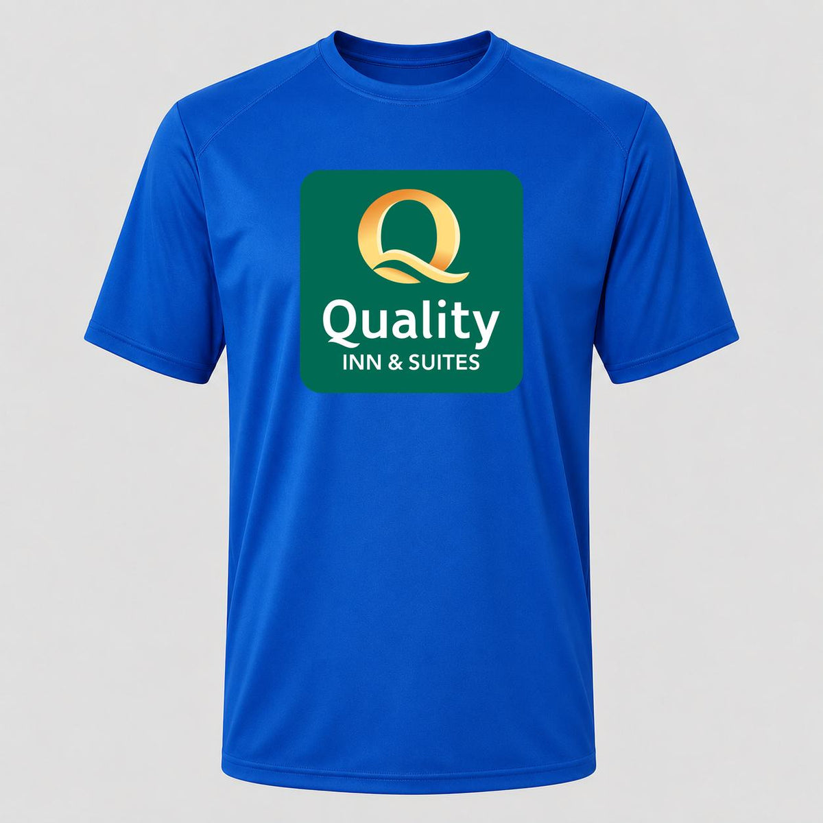 Men's Quality Inn & Suites Performance T-Shirt - Royal Blue