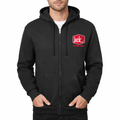 Jack in the Box Zipper Hoodie - Black