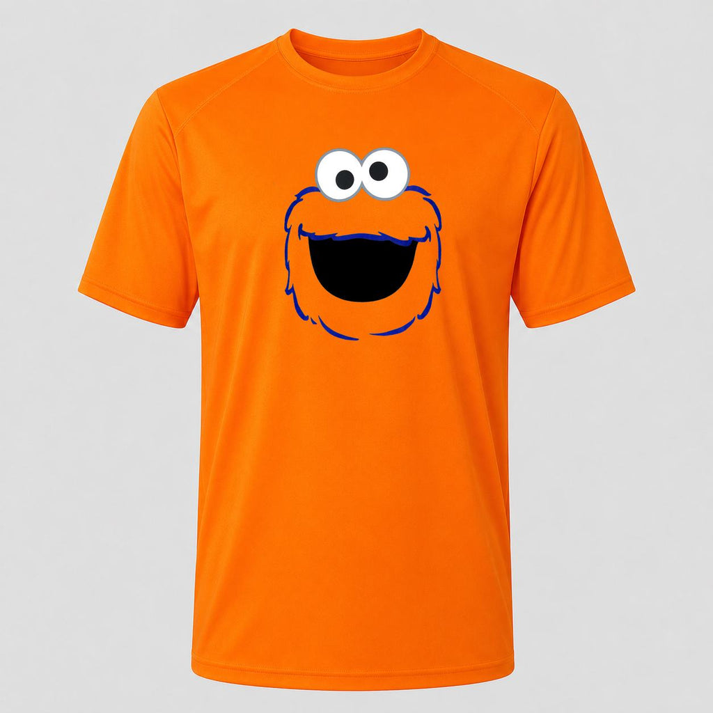 Men's Cookie Monster Performance T-Shirt - Orange