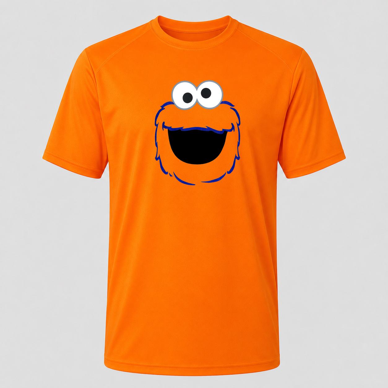 Men's Cookie Monster Performance T-Shirt - Orange