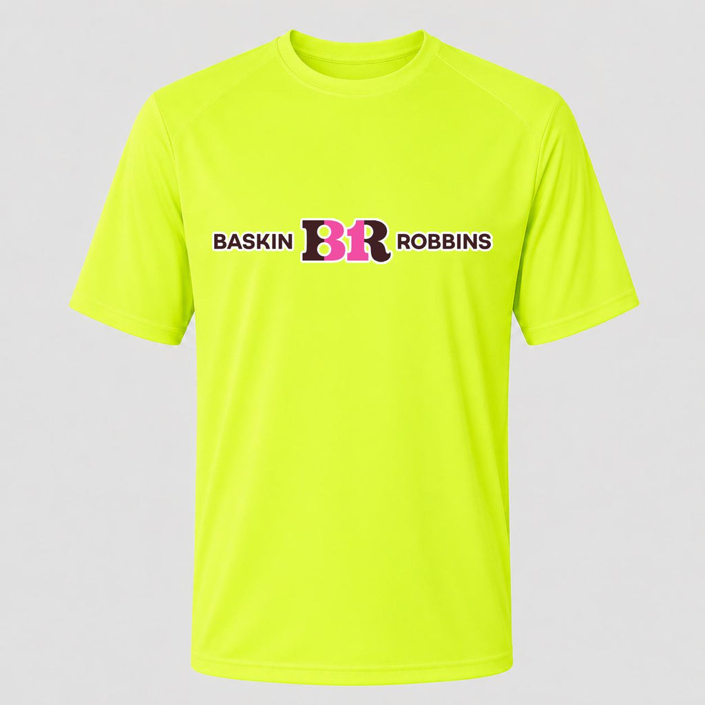 Men's Baskin-Robbins Performance T-Shirt - Safety Green