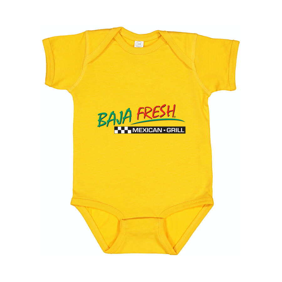 Baja Fresh Baby Romper Onesie - Yellow