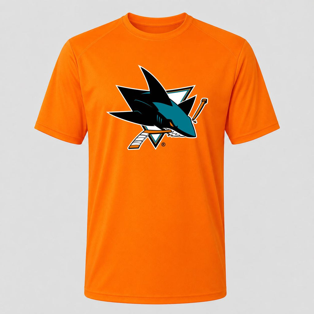 Men's San Jose Sharks Performance T-Shirt - Orange