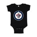 Winnipeg Jets Baby Romper Onesie - Black
