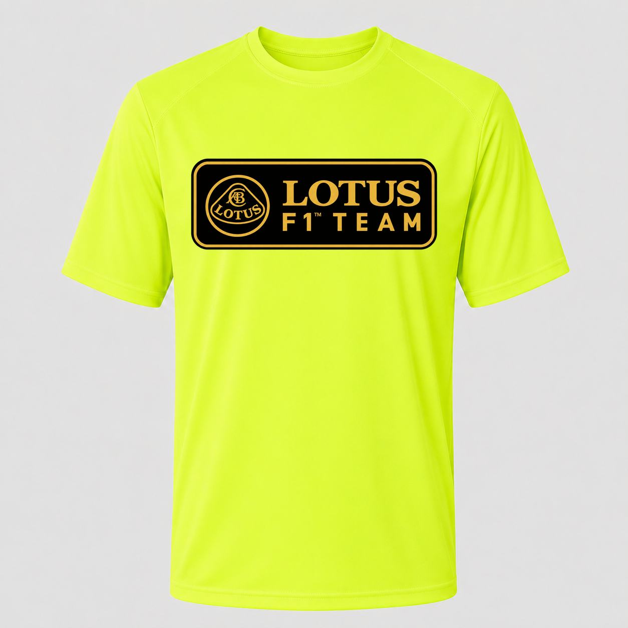Men's Lotus F1 Team Performance T-Shirt - Safety Green