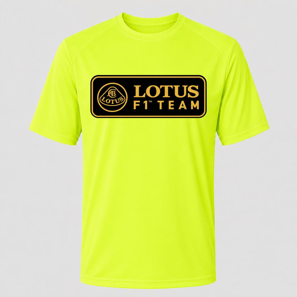 Men's Lotus F1 Team Performance T-Shirt - Safety Green