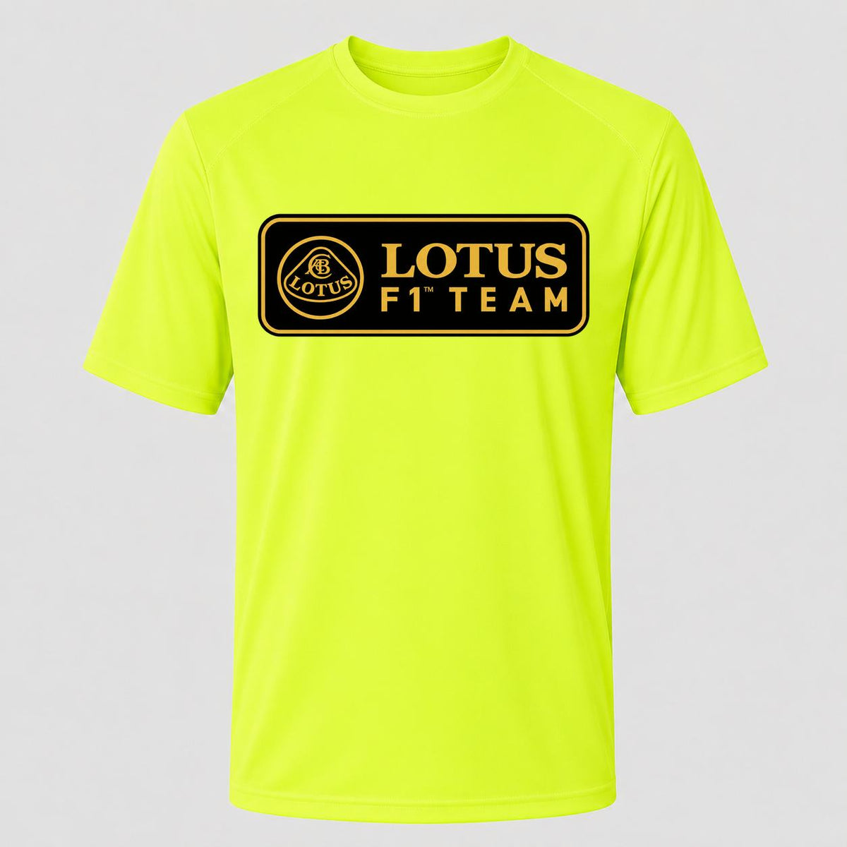 Men's Lotus F1 Team Performance T-Shirt - Safety Green