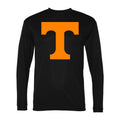Men's Tennessee Volunteers Polyester Long Sleeve T-Shirt - Black