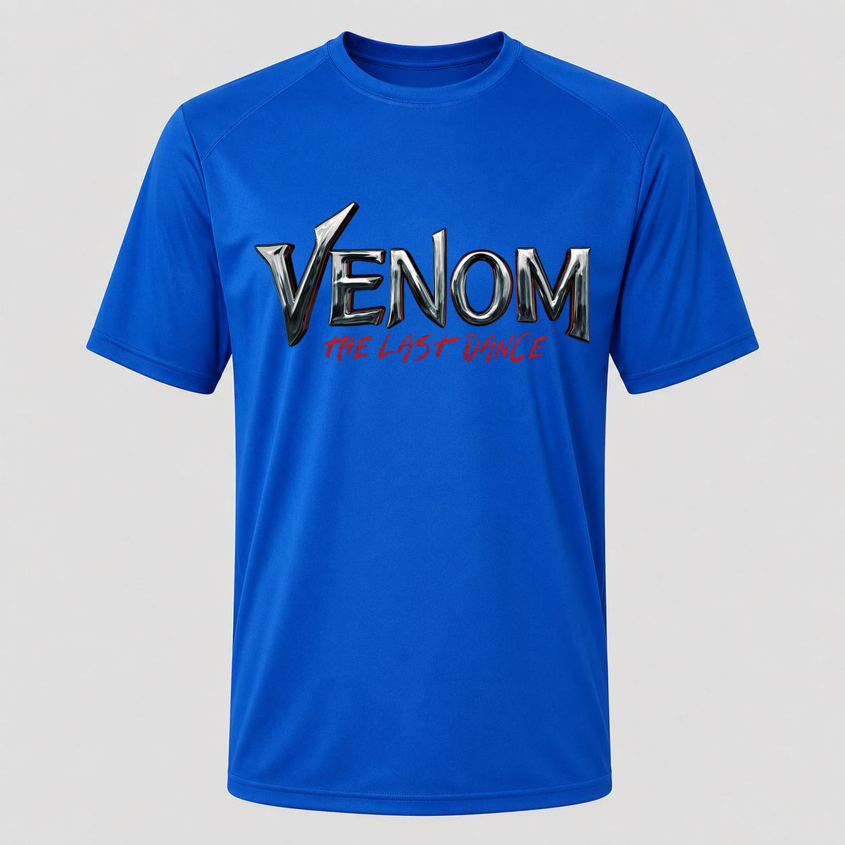 Men's Venom: The Last Dance Performance T-Shirt - Royal Blue