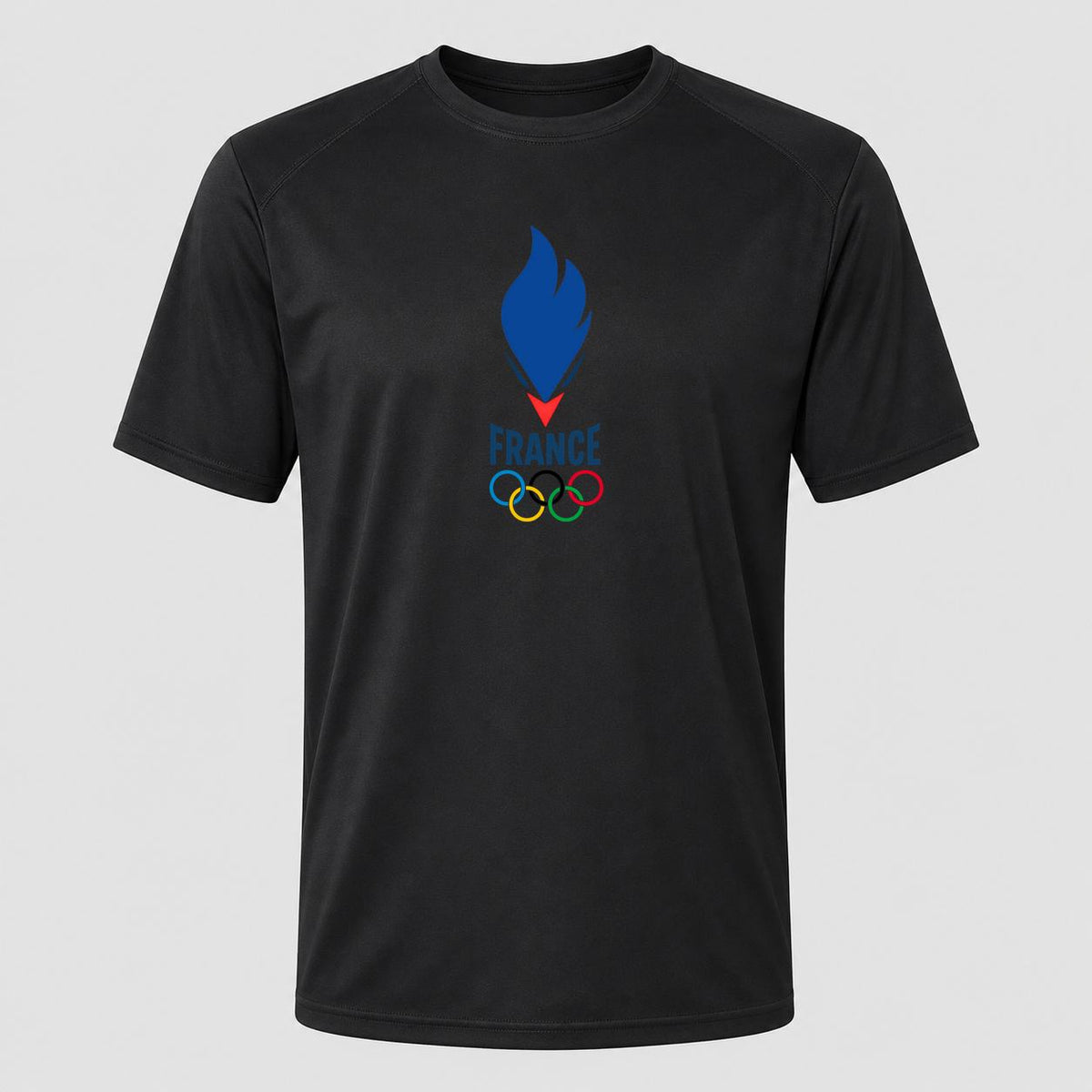 Men's France 2024 Performance T-Shirt - Black