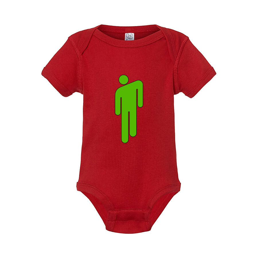 Billie Eilish Baby Romper Onesie - Red