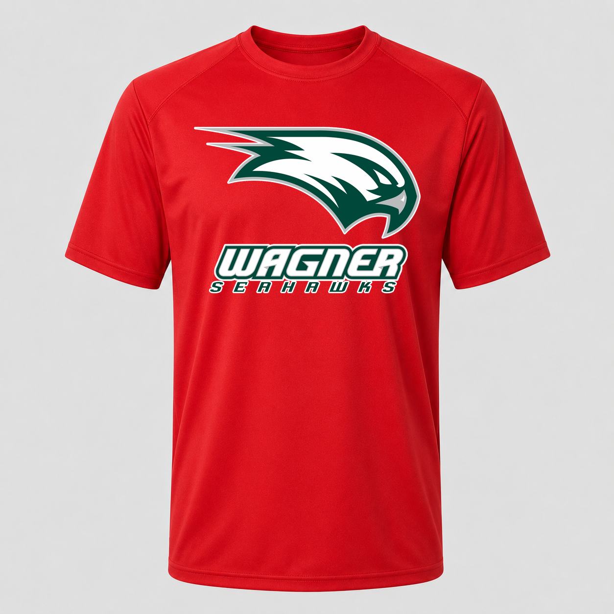 Men's Wagner Seahawks Performance T-Shirt - Red