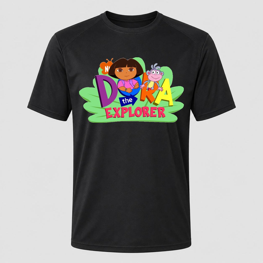 Men's Dora the Explorer Performance T-Shirt - Black