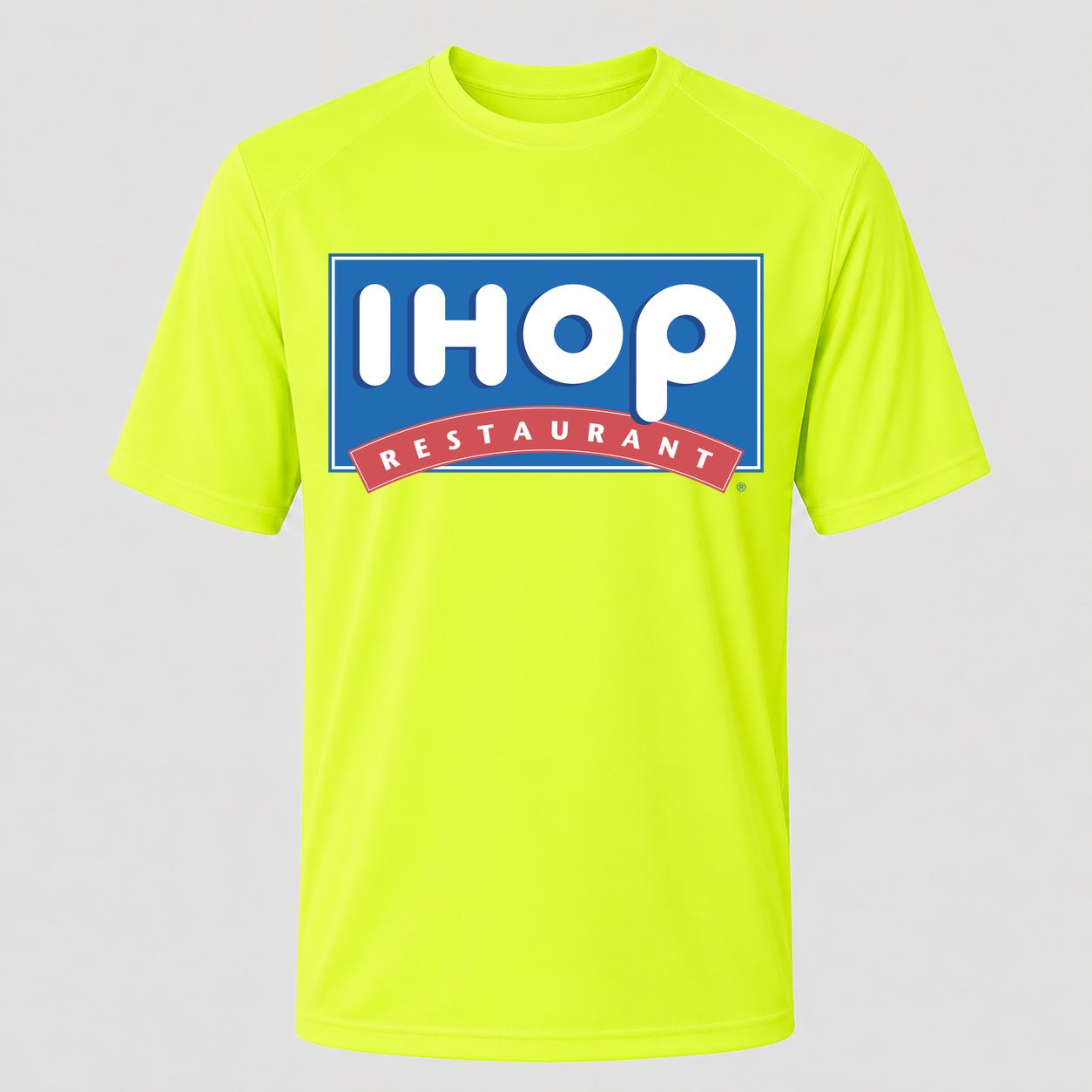 Men's IHOP Performance T-Shirt - Safety Green