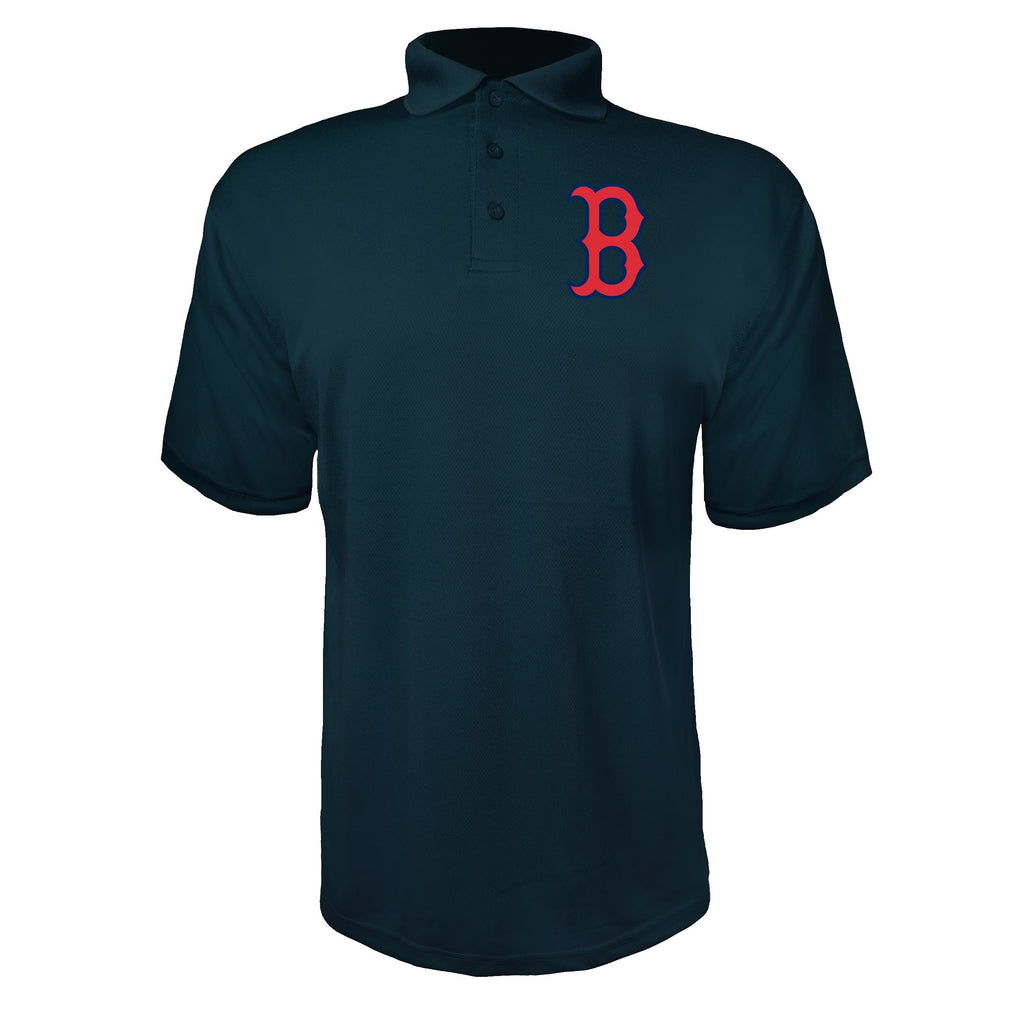 Boston Red Sox Navy polyester polo