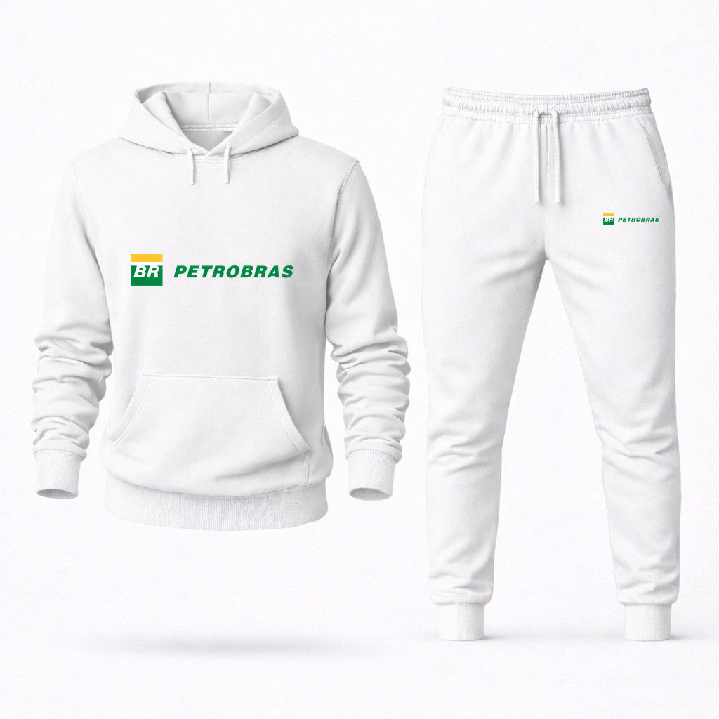Petrobras Hoodie and Joggers Set - White